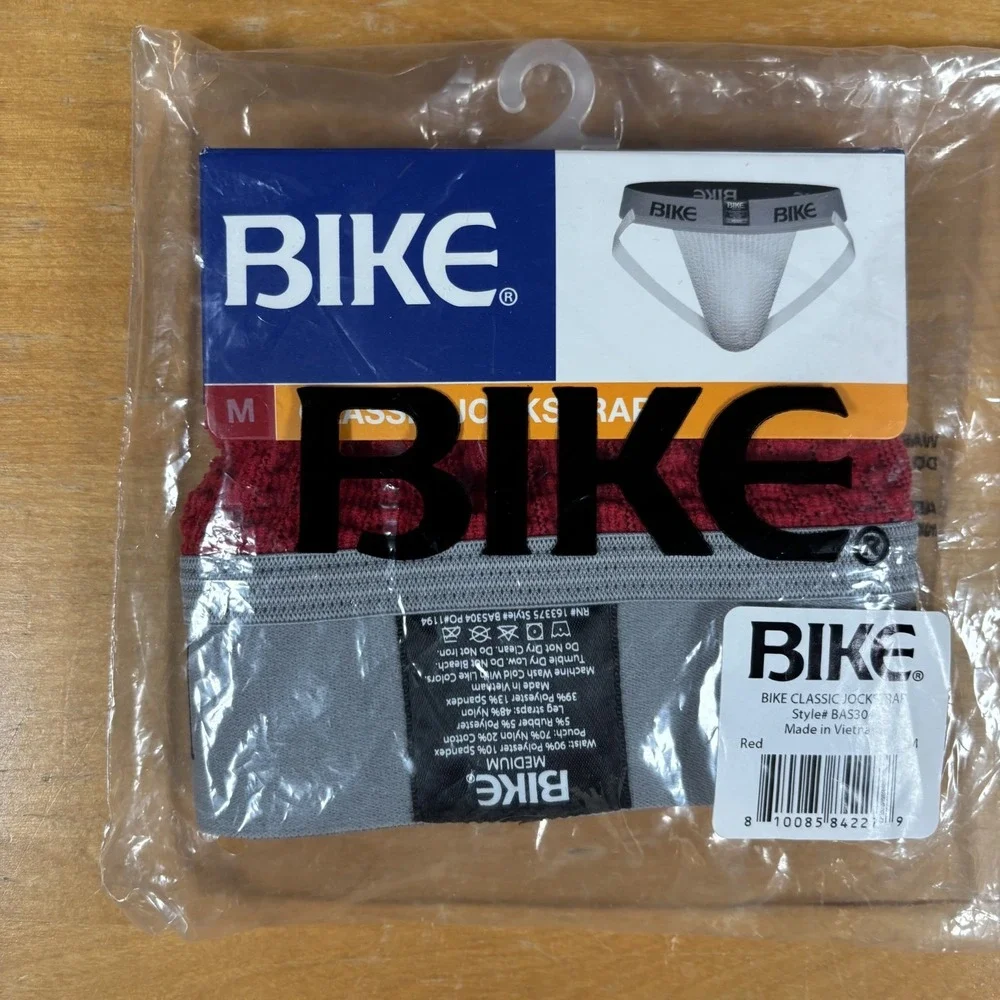 Bike Classic Jockstrap Men's Medium Blue Red Lot of 2 New